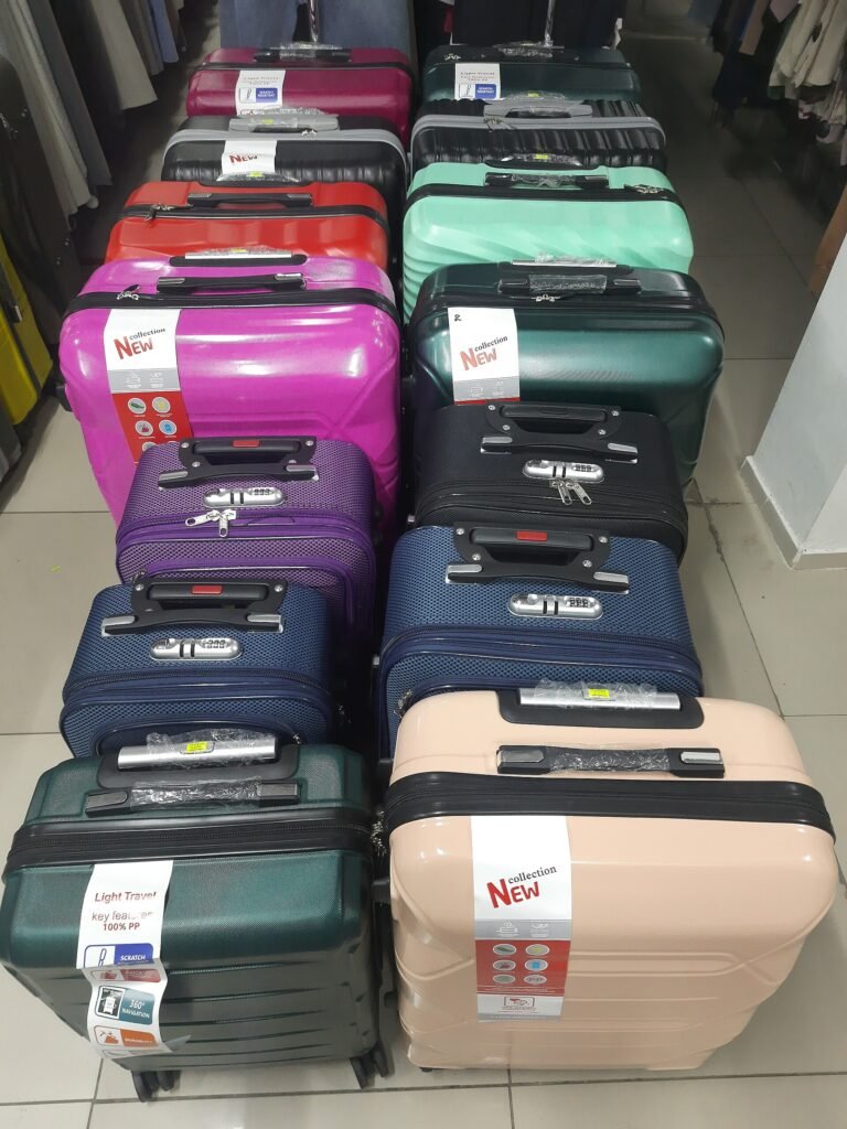 Stacked Suitcase Set